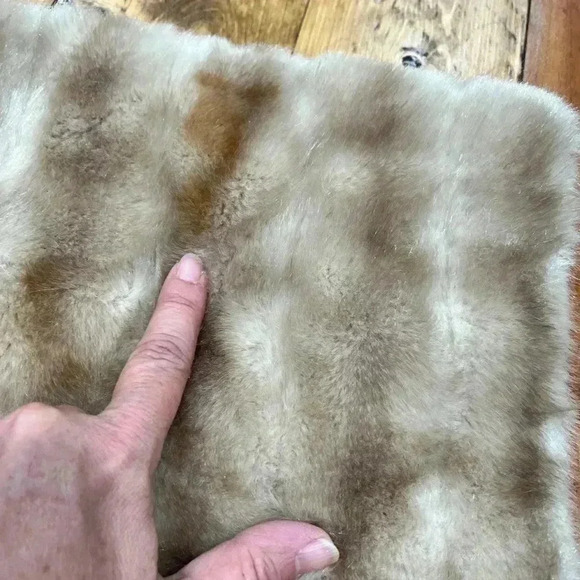 Priscilla Modes 1950’s Lykafur Coat Silk Lined Made in England Mink Simulation - Picture 11 of 14